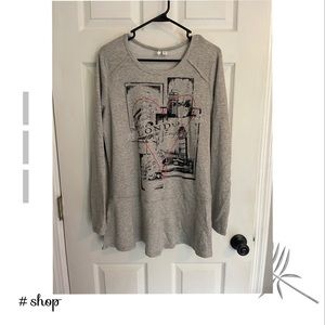 Women’s medium graphic sweater- BRAND NEW
